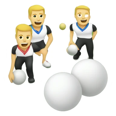Lawn bowls sticker