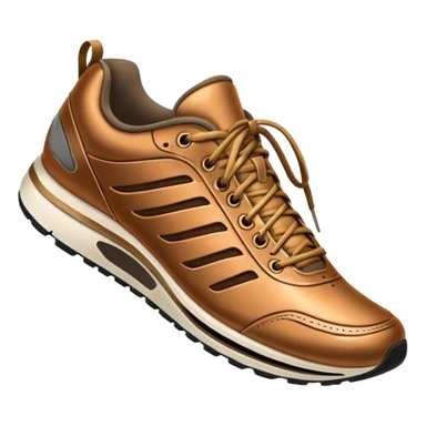 A running shoe that says "Bronze" sticker