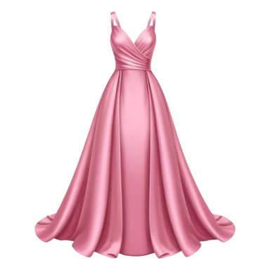 Gown in pink sticker