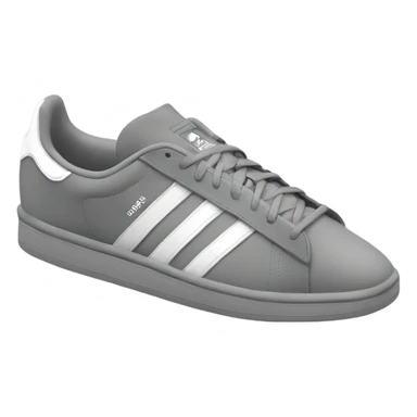 Grey adidas Campus  sticker