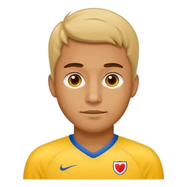 man with yellow jersey sticker