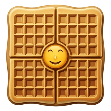 Waffle  sticker