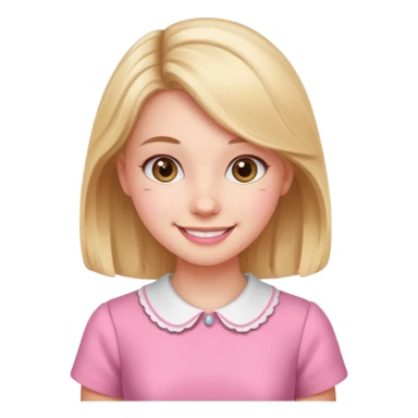 Cute preppy and pink sticker