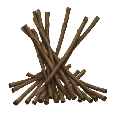 Bundle of dead sticks sticker