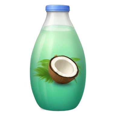 Coconut water sticker
