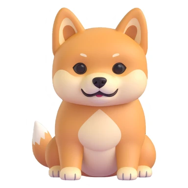 cute shiba inu sticker