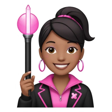 Black pink konser sticker