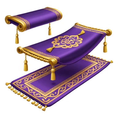 Magic carpet emoji sticker