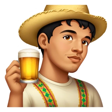Cerveza Drinker sticker