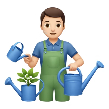 garden waterer sticker