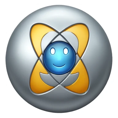 Atom sticker