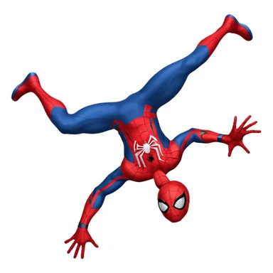 Spider-Man backflip sticker