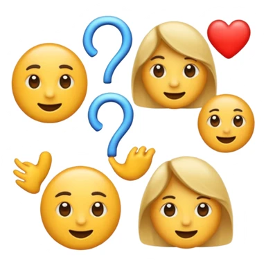 Mixe des emoji 🤷🏼7️⃣6️⃣ sticker