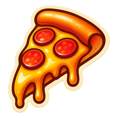 slice of pizza sticker