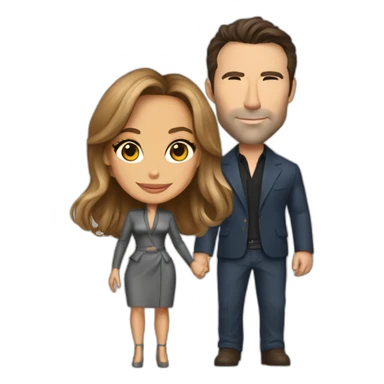 Jennifer Lopez and Ben affleck sticker