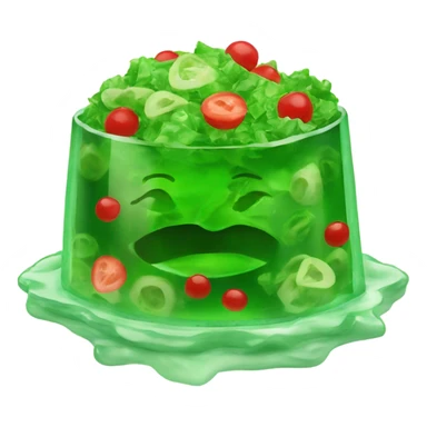 Green jello salad  sticker