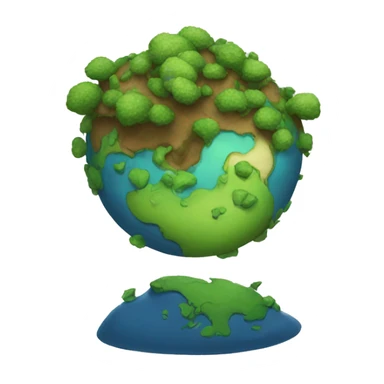 réseau earth  sticker