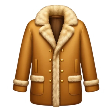 A luxurious fur coat sticker