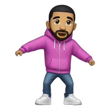 Drake dancing hotline bling sticker