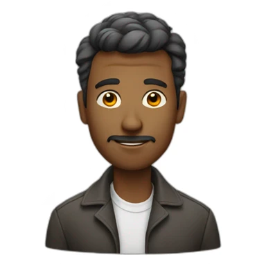 Male writer  sticker