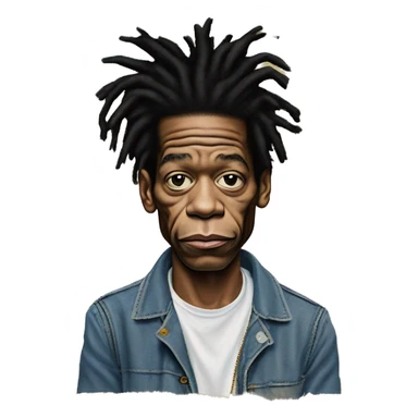 Jean-Michel Basquiat sticker