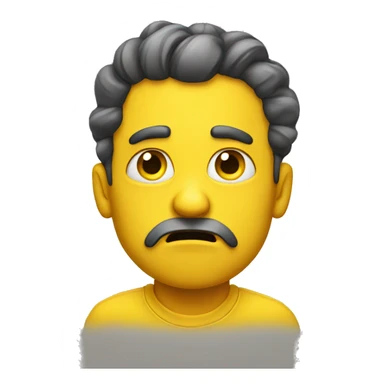 Yellow fed up  sticker