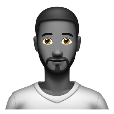 Robber in prison clothes black and white  sticker