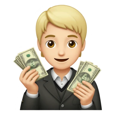 money playing na na a boo boo sticker