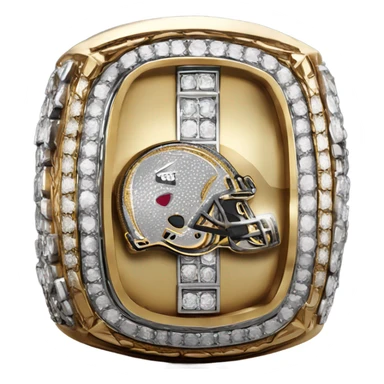 Super Bowl ring sticker
