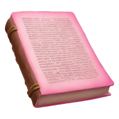 Pink KJV bible  sticker