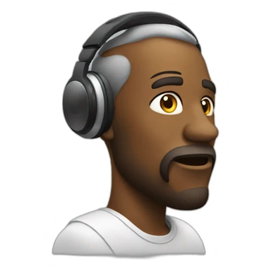 god listening music sticker