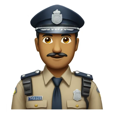 India police  sticker