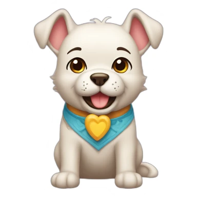 Perro y Gato cumpleaños sticker