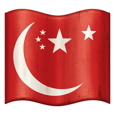 Ottoman Empire Flag sticker