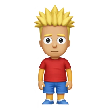 Bart simpson sticker