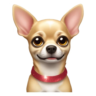 Chihuahua happy new year  sticker