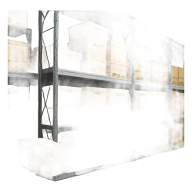 warehouse shelf sticker