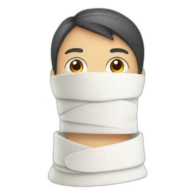 NECK BANDAGE  sticker