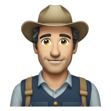 Ben Chaplin farmer sticker