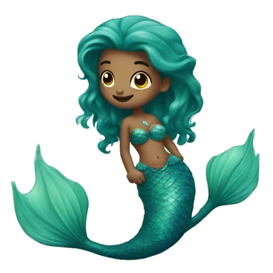 Mermaid Shrak sticker
