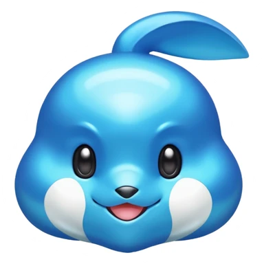 bLUE POKEMON sticker