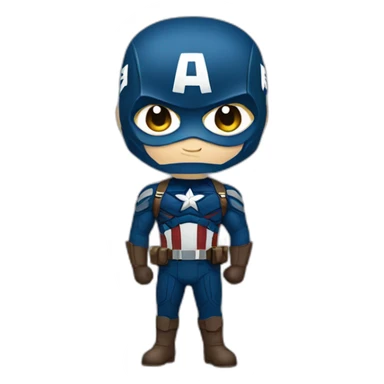 Captain America in suit sticker
