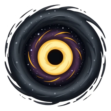 This the black hole sticker