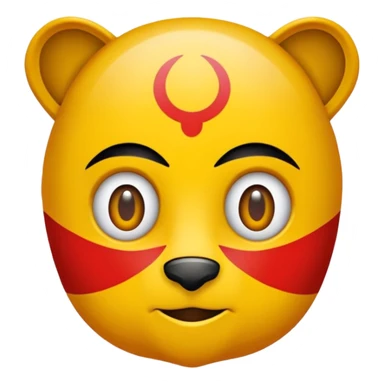 Egy rénszarvas kés masnival a nyakában sticker