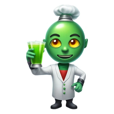 martian barman sticker