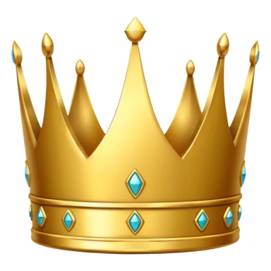 only with the crown please sticker