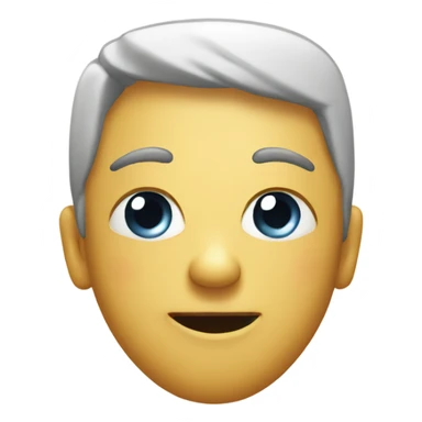 Emoji on the toilet sticker