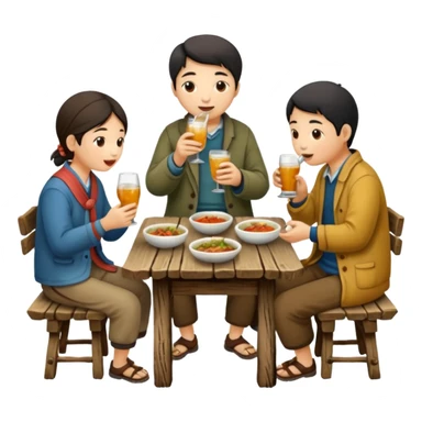 Tung tung sahur sticker