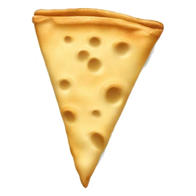 Crêpe avec similitude humaine sticker