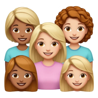 girly gallery of photos sticker